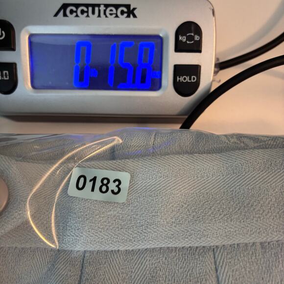 Vintage Larry Levine Suit Pants Women’s 10 Powder Blue Old Money Classy Career - Picture 13 of 13